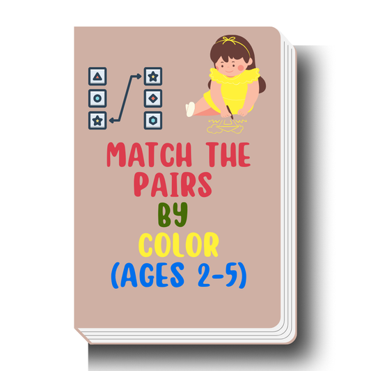 Match the Pairs by Color (Ages 2–5)