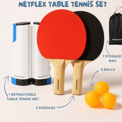 NetFlex Table Tennis Set