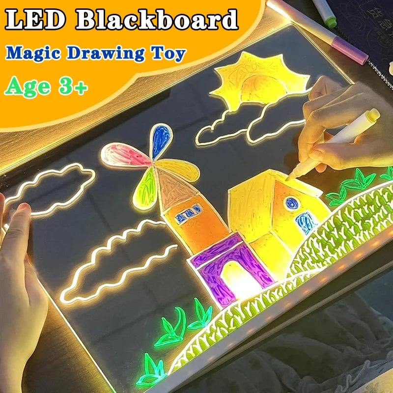 Montessori LED 3D Night Light