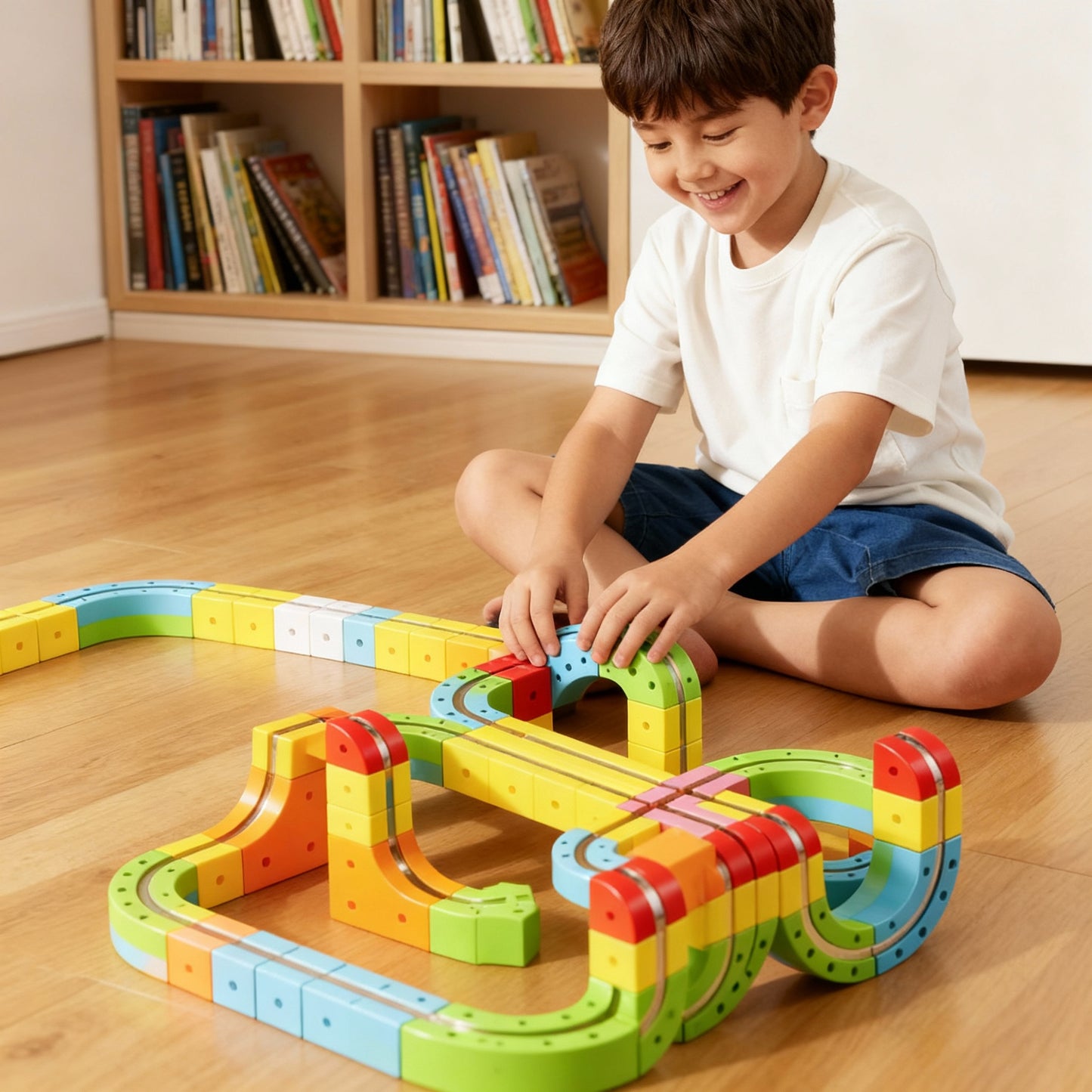 Magnetic Racing Adventure Set