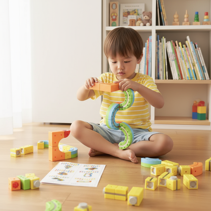 Magnetic Racing Adventure Set