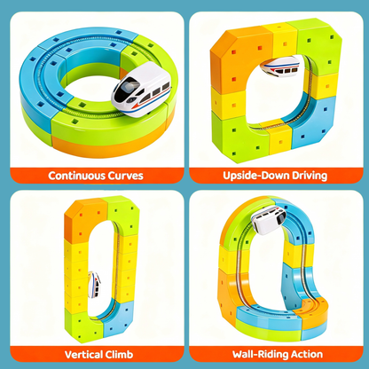 Magnetic Racing Adventure Set